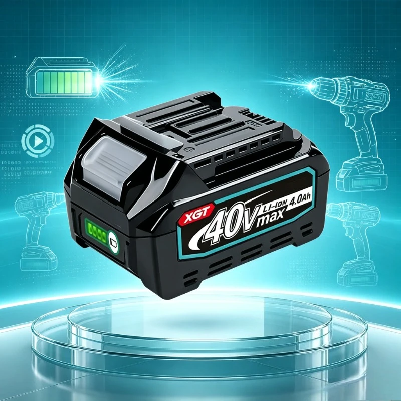 Genuine BL4040 40V Max XGT 5.0/4.0Ah Battery，21700 Cells，Compatible With 40V Drill Saw Wrench Grinder All Series