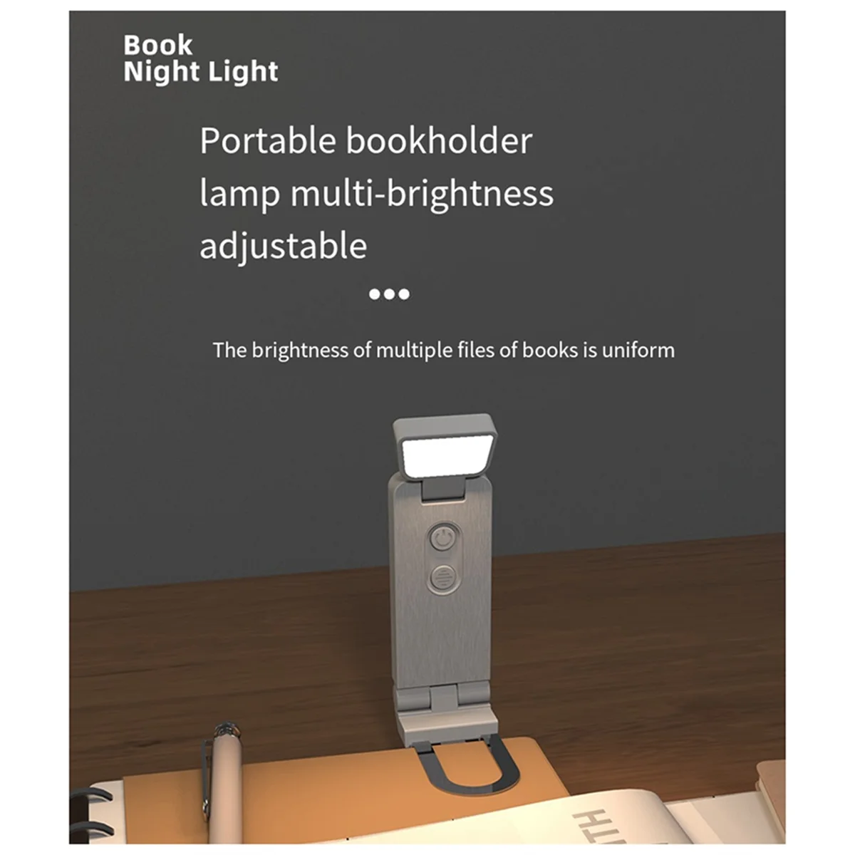 A92P 500mah Mini Leselicht Multifunktionale Lade Studentenwohnheim Studie Nachtlicht Tragbare Clip Lesezeichen Licht A
