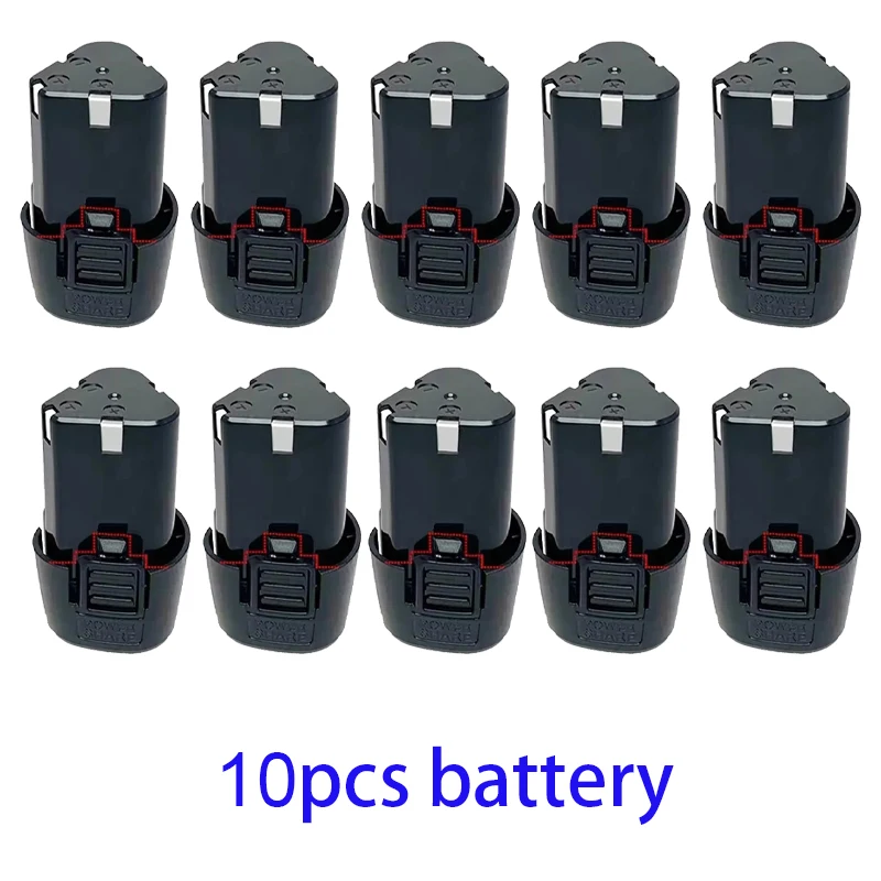 100% Nieuwe 12V 9800mAh type B elektrisch gereedschap universele oplaadbatterij, elektrische schroevendraaier, elektrische boor lithium-ion batterij