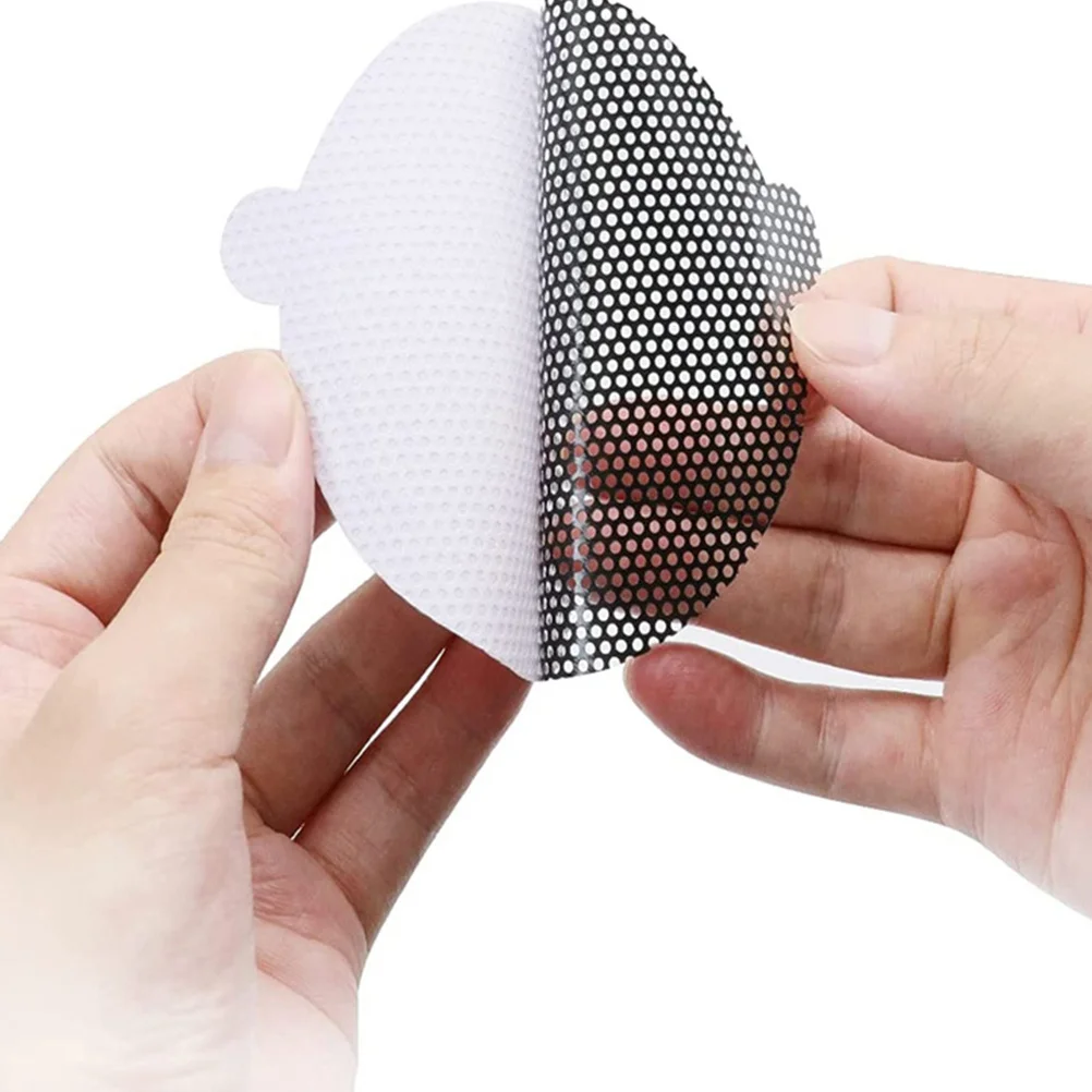 

25 шт., наклейка для улавливания волос, одноразовая наклейка для слива пола, фильтрация, антиблокирующая наклейка для ванной комнаты, антизасоряющаяся наклейка, экран