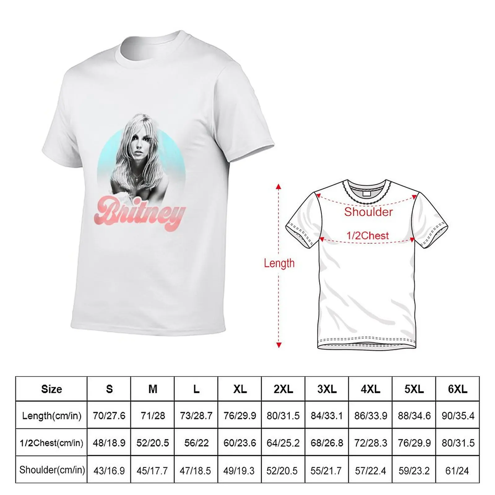 Britney-Spears - Britney T-Shirt t shirt for man 100 percent cotton cotton t shirt pack cotton t shirts high quality T-shirt