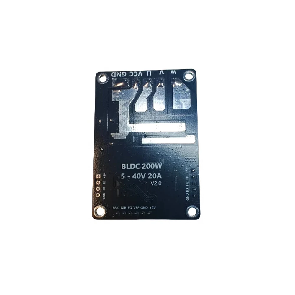 

BLDC PWM/0-5V Analog Speed Adjustment Driver DC5V-40V 200W Max with Hall 3 Phase Brushless Motor Drive Module Control Board