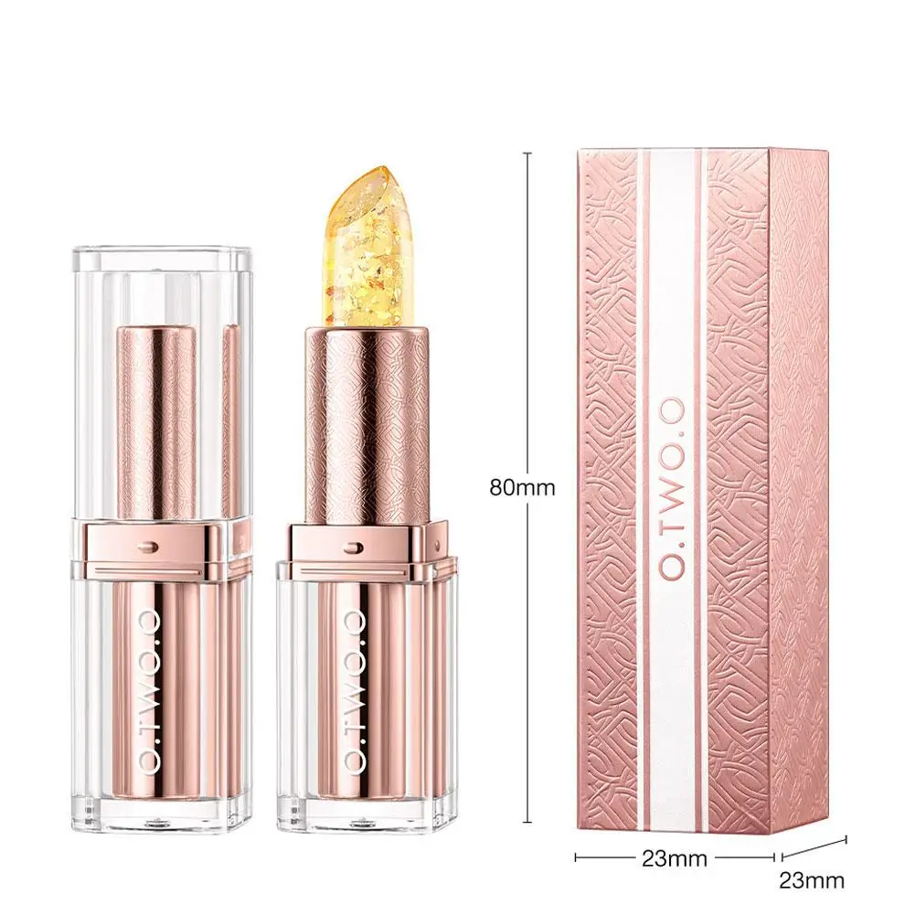 2Colors Glazed Temperature Color Changing Lipgloss Moisturizer Long-lasting Liquid Lipstick Lip Plumper Gloss Makeup For Women