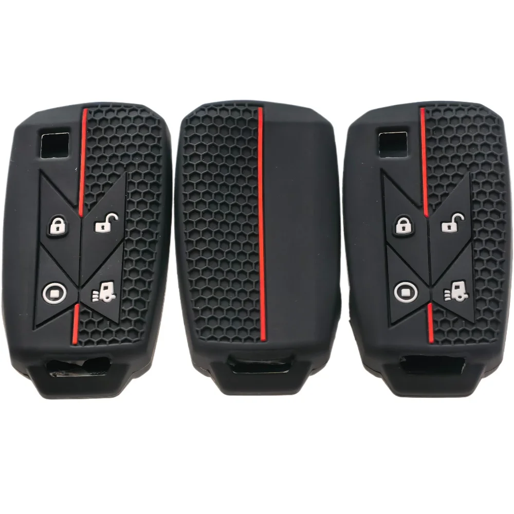 Silicone Car Remote Cover Holder Protector Shell Set for Renault Euro 6 Series T C K Gama Truck Key Case Keychain Accessories