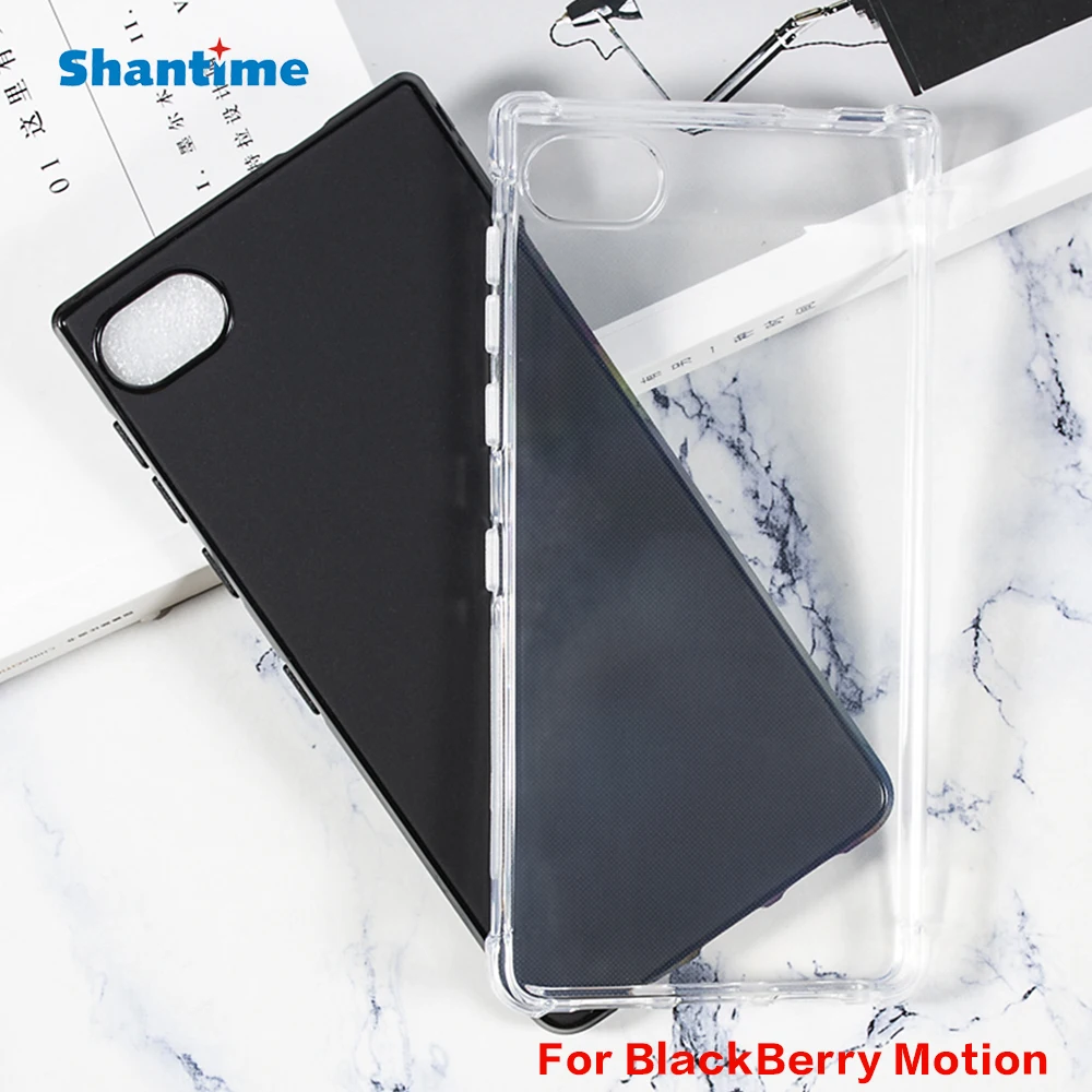 For BlackBerry Motion Gel Pudding Silicone Phone Protective Back Shell For BlackBerry Motion Soft TPU Case