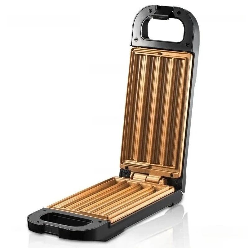 Household Double-sided Heated Sandwich Maker, Multi-function Toast Waffle Breakfast Maker