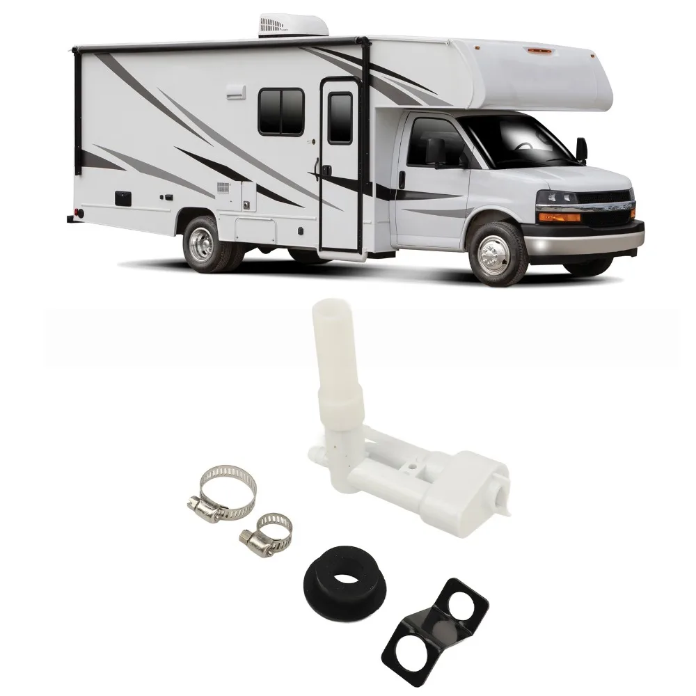 

385230325 RV Toilet Vacuum Breaker Kit Vacuum Breaker Valve Parts RV Water Valve Kit Toilet Water Valve Parts Trailer Toilet