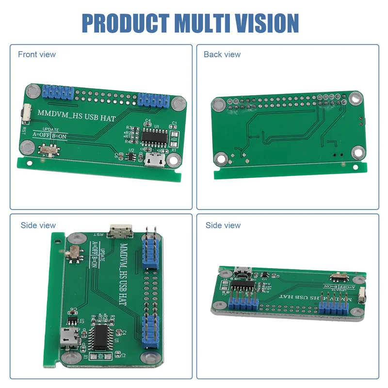Jumbospot MMDVM HS USB HAT Adapter Board Replace For Rasberry Pi For Windows Linux Android Hotspot DSTAR DMR-T44C