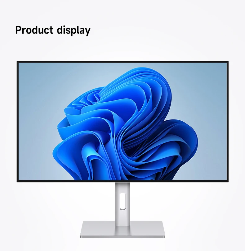 게임, 사무실 및 디자인에 적합한 27인치 2K 120HZ DCI-P3 99% 위아래 회전 디스플레이 화면