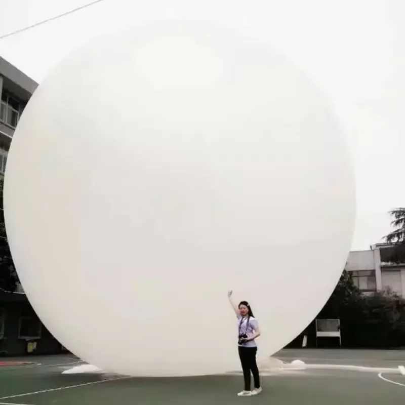 Giant Latex Weather Balloon 15 Meter Diameter Round Inflatable Sphere 6000g Custom Party Decoration Factory Direct Sale For