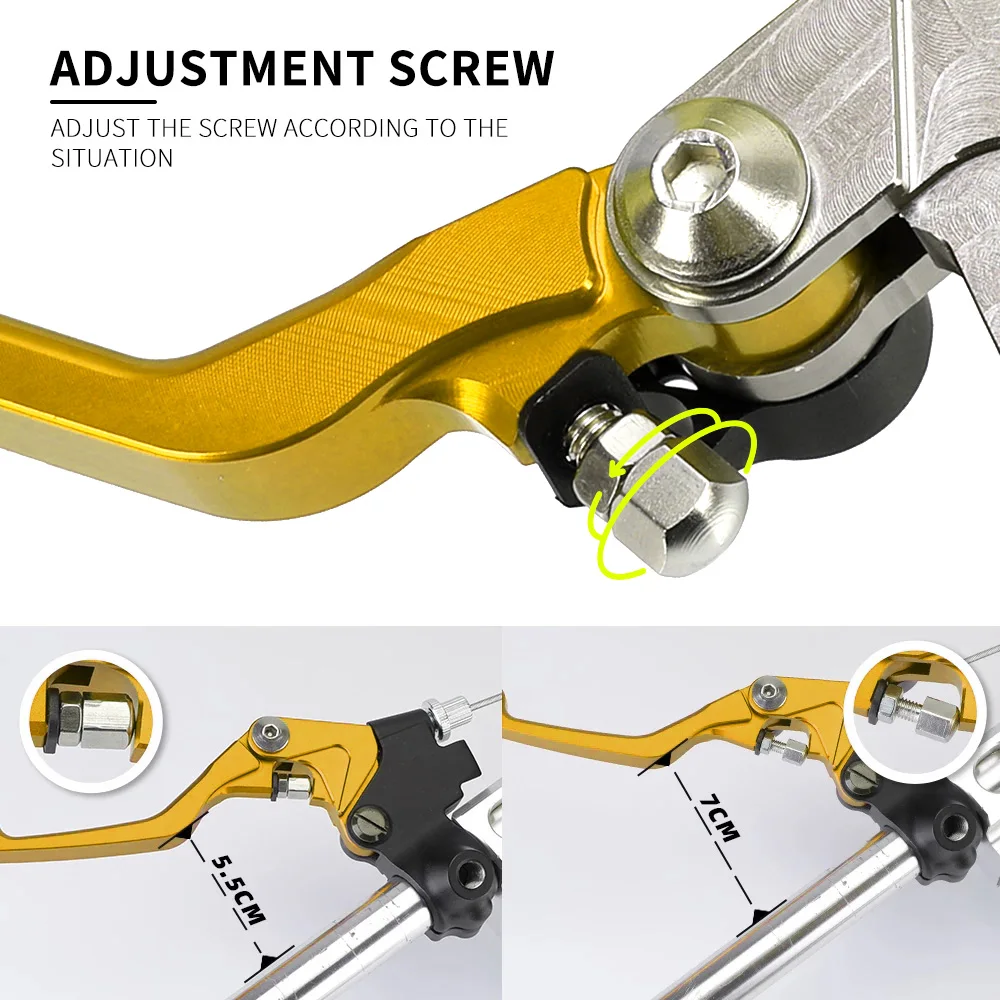 Pit bike Pivot Brake Clutch Levers Handbrake handle FOR SUZUKI RMZ250 RMZ 250 2007 2008 2009 2010 2011 2012 2013 2014 2015 2016