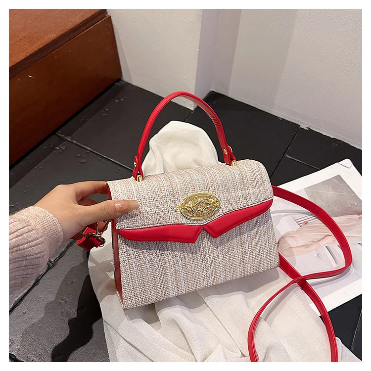 

2025 New Arrival Printed Crossbody Bag - Structured Tote Shoulder Purse for Women, Fashionable Work Commuter Bag