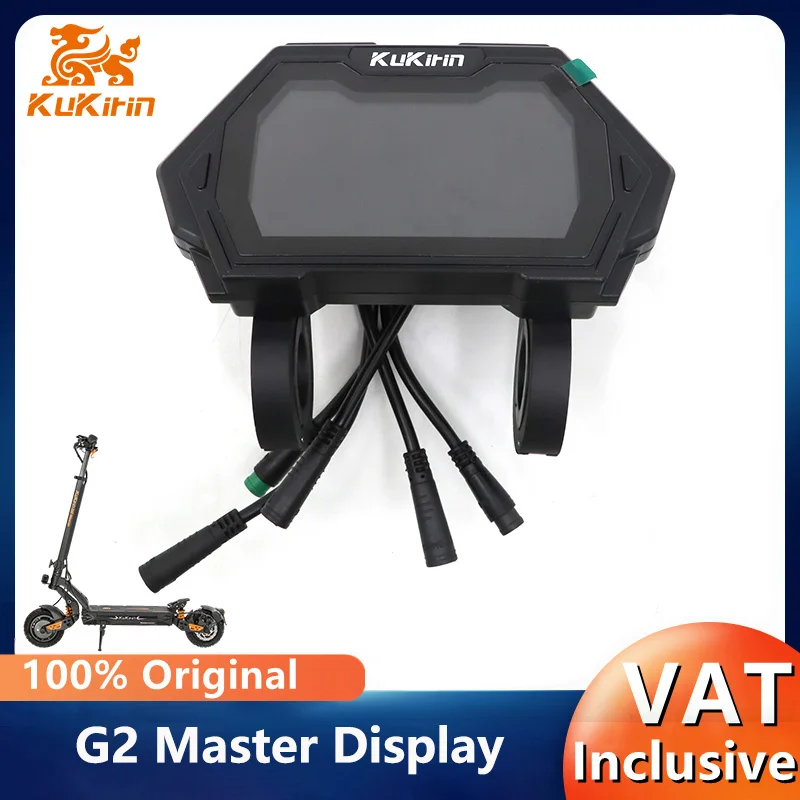 Display LCD originale per Kukirin G2 Master Scooter elettrico Versione A 6pin B 7pin Cruscotto Schermo Misuratore digitale Accessori