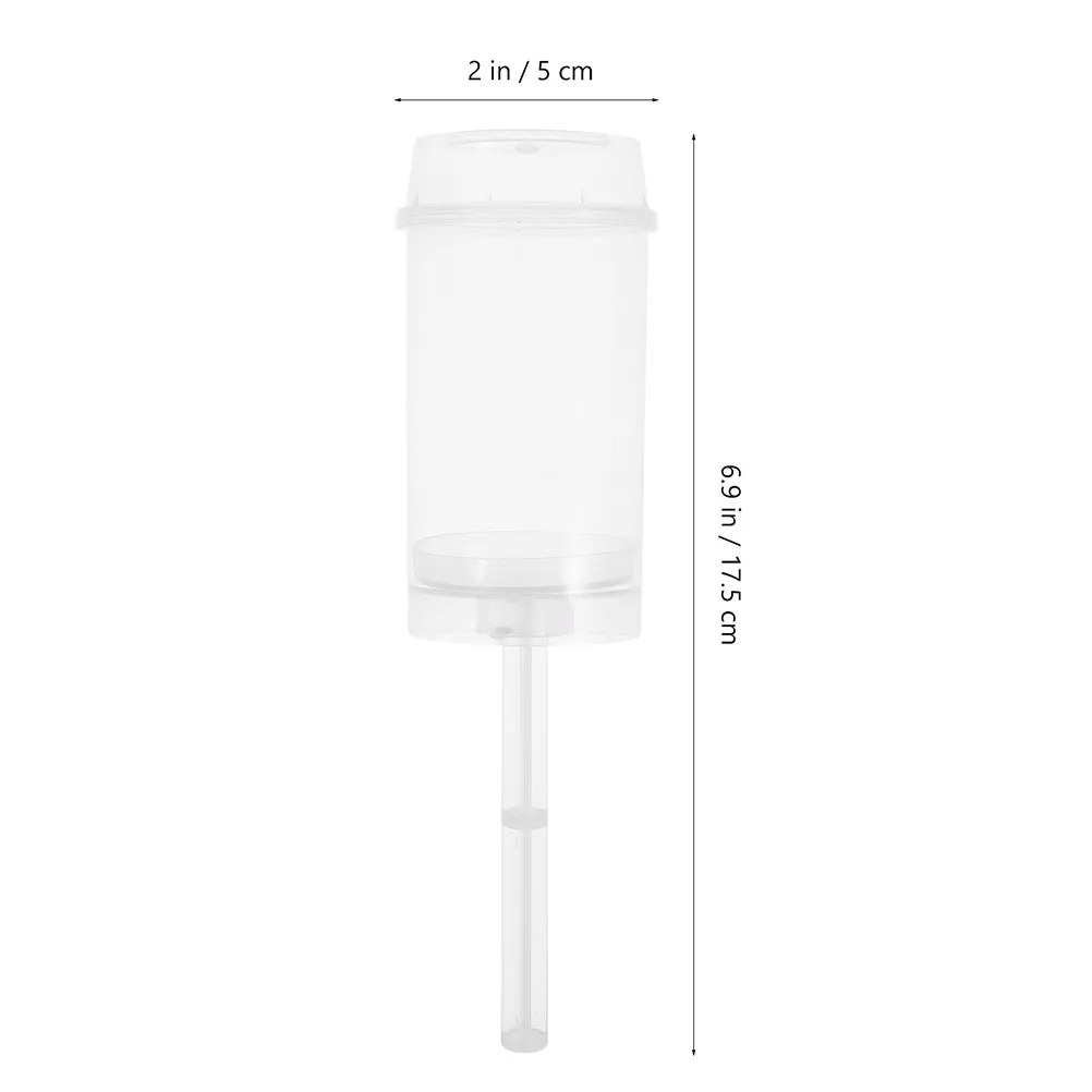 60Pcs Clear Push Up Cake Cups Leakproof Push Pop Containers Safe PP Cake Holders Portable Dessert Serving with Lids view 5