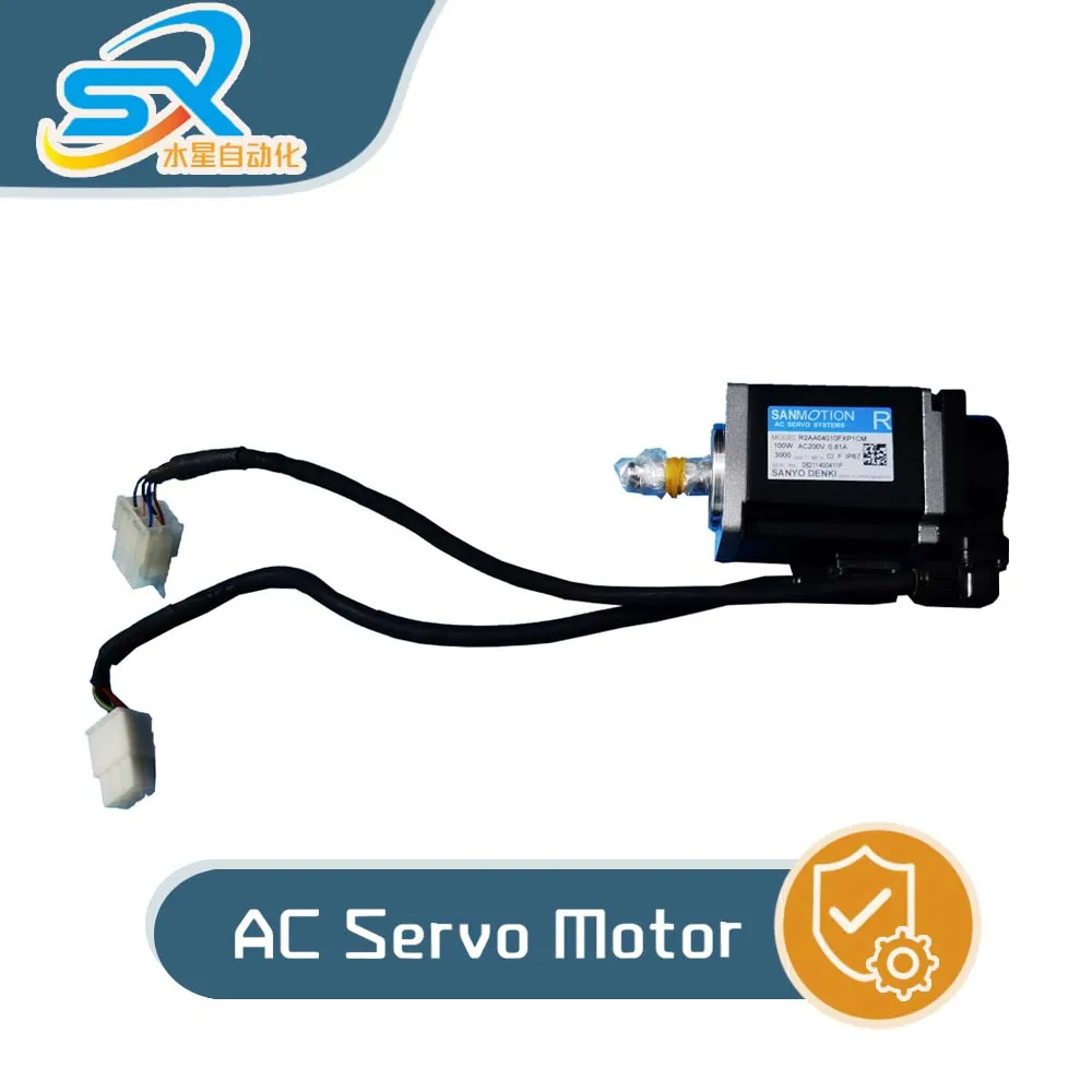 Running in good condtion AC Servo Motor R2AA04010FXP1CM 100W for Industry machine  Negotiated sale