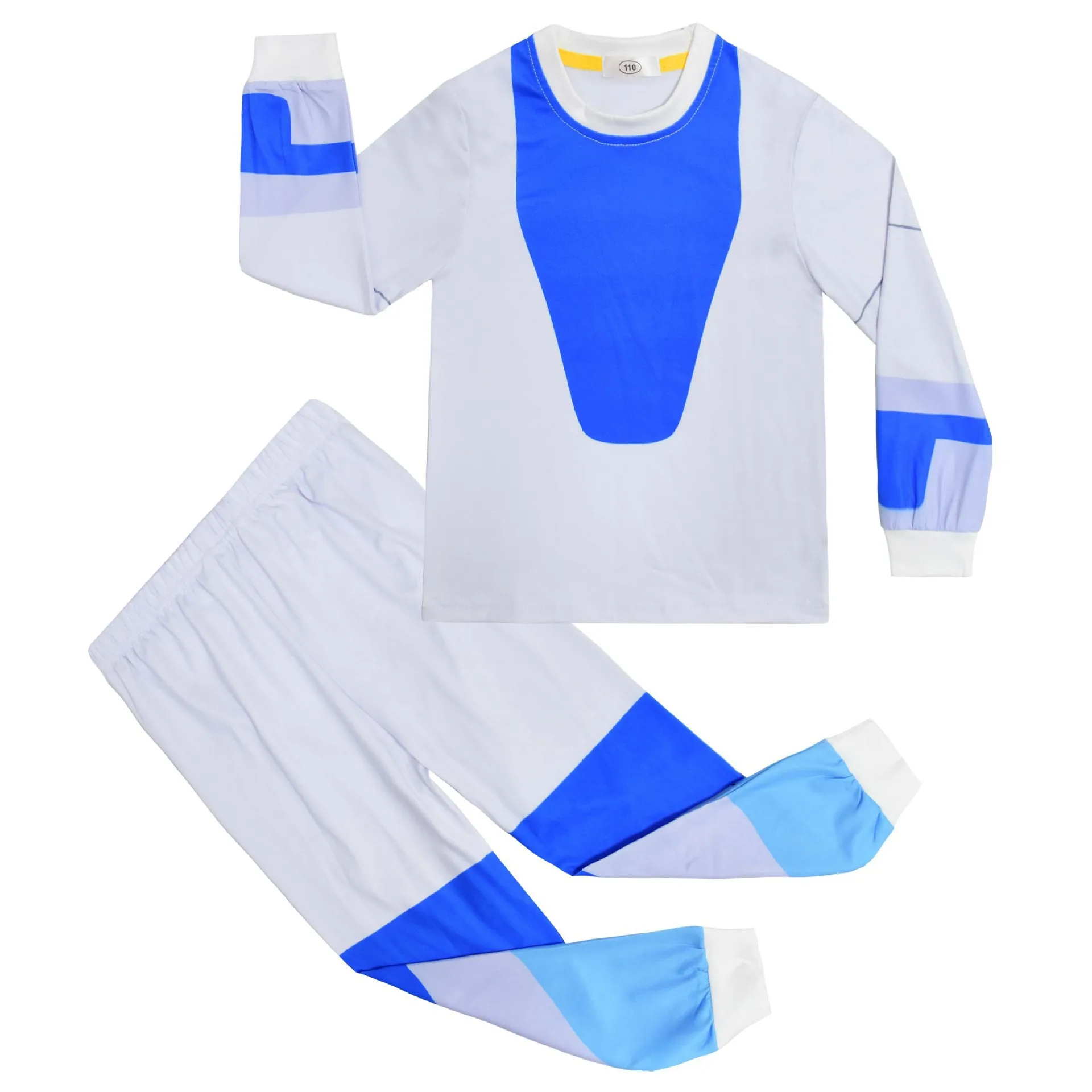 

Halloween Long Sleeved Suit for Children in Space Robots, Including a Long Sleeved Top and Pants Set