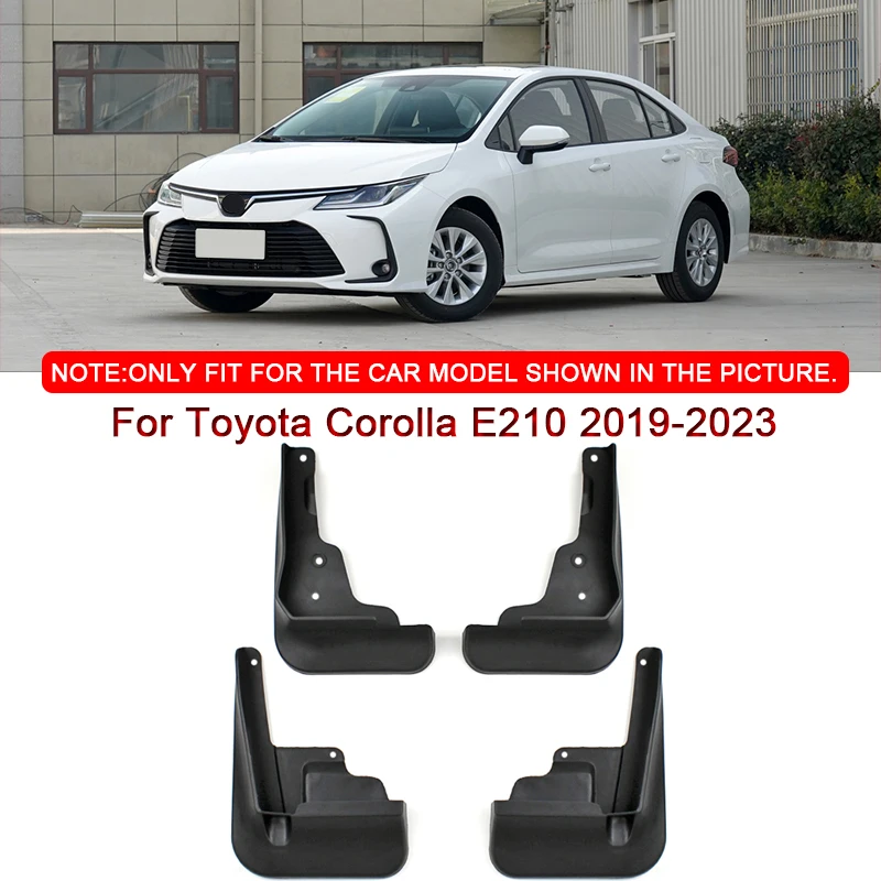 

Car Mud Flaps Splash Guard Mudguards Car Styling For Toyota Corolla E210 2019-2023 MudFlaps Front Rear Fender Auto Accessories