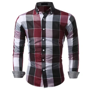8 Main Sales Men's Checkered Shirt - №6