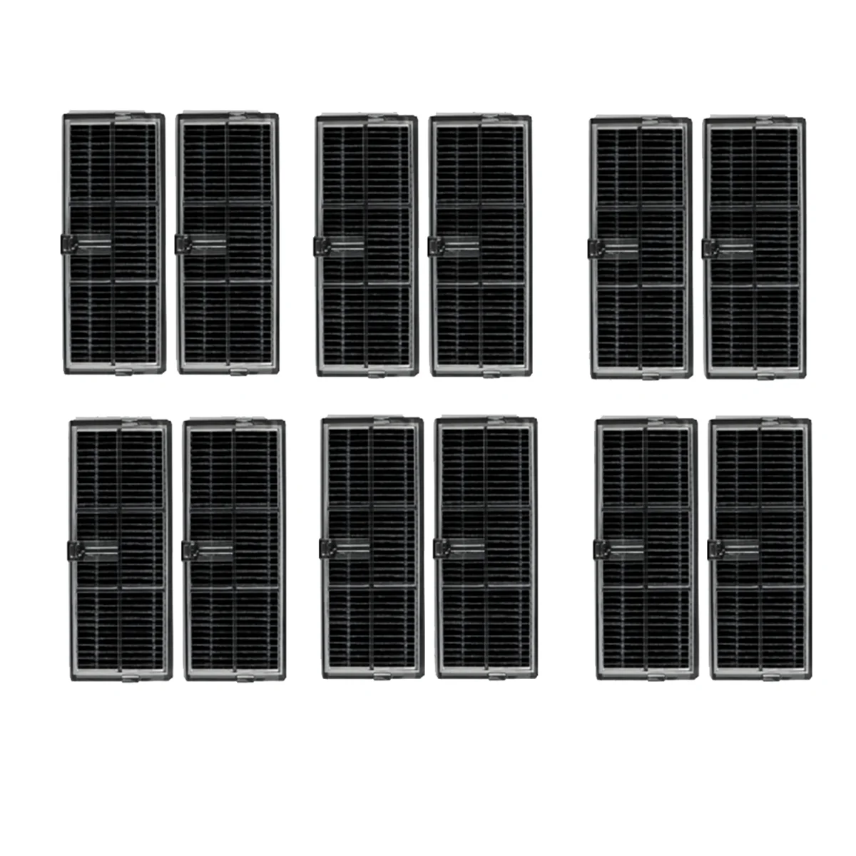 X30/X40 스위핑 로봇 액세서리 클리너 부품 교체 용 FZFZ 12 Pcs 클리너 필터