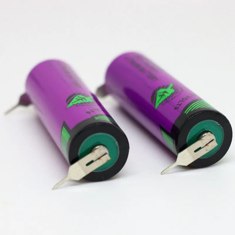 10 個オリジナルイスラエル TADIRAN TL-5903 14500 3.6V 2400mah 単三電池 PLC CNC 非充電式リチウム電池ステッチ付き