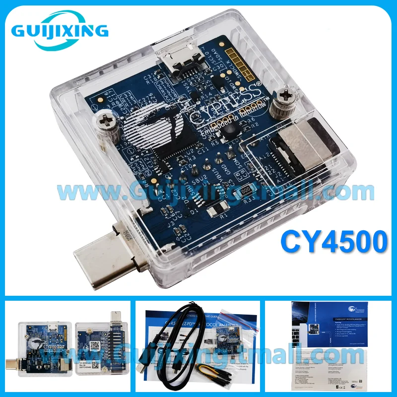 

CY4500 EZ-PD protocol analyzer tool USB-C PD3.0 evaluation development board CYPRESS