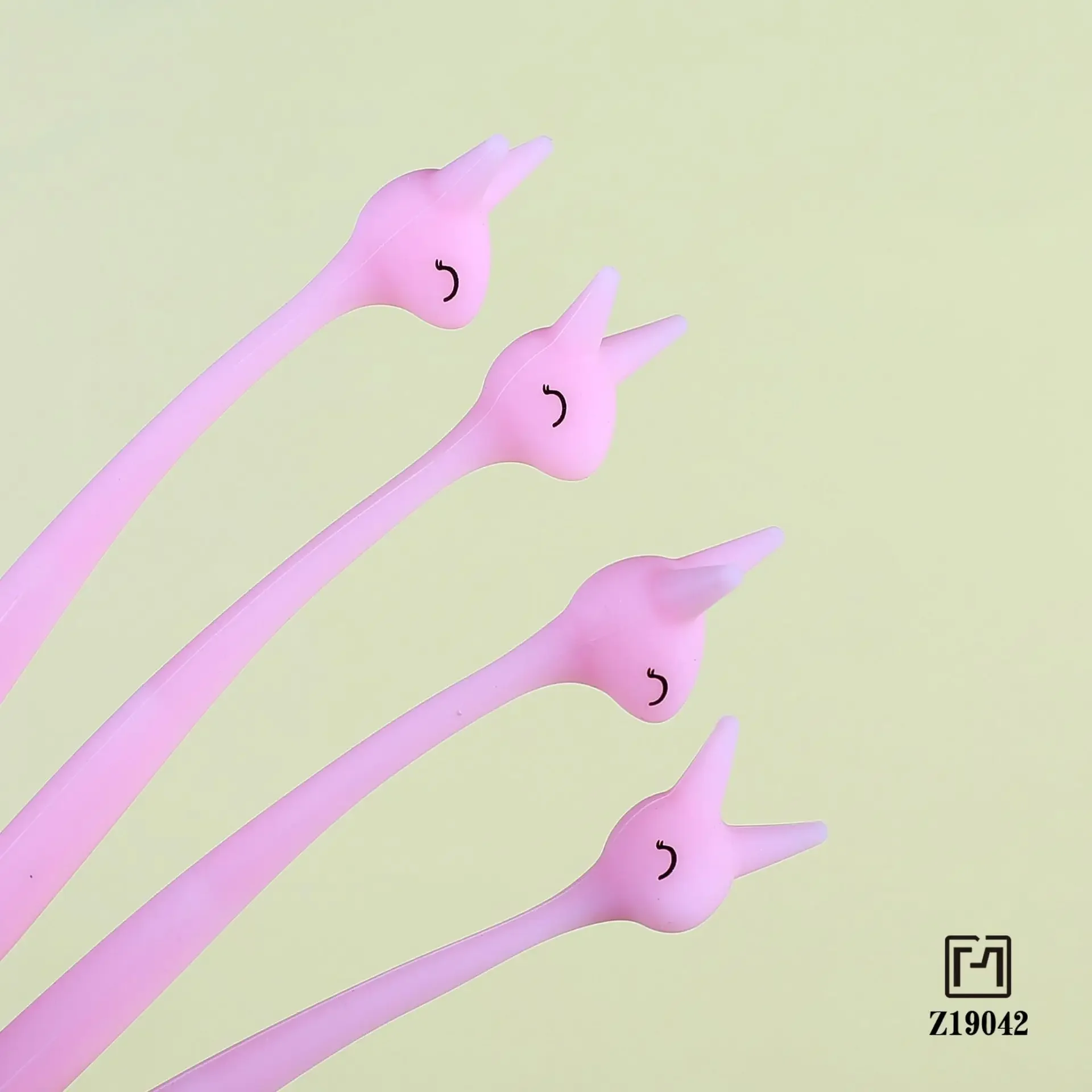 

20pcs Creative cute deer modeling neutral pen office learning black neutral signature pen carbon pen