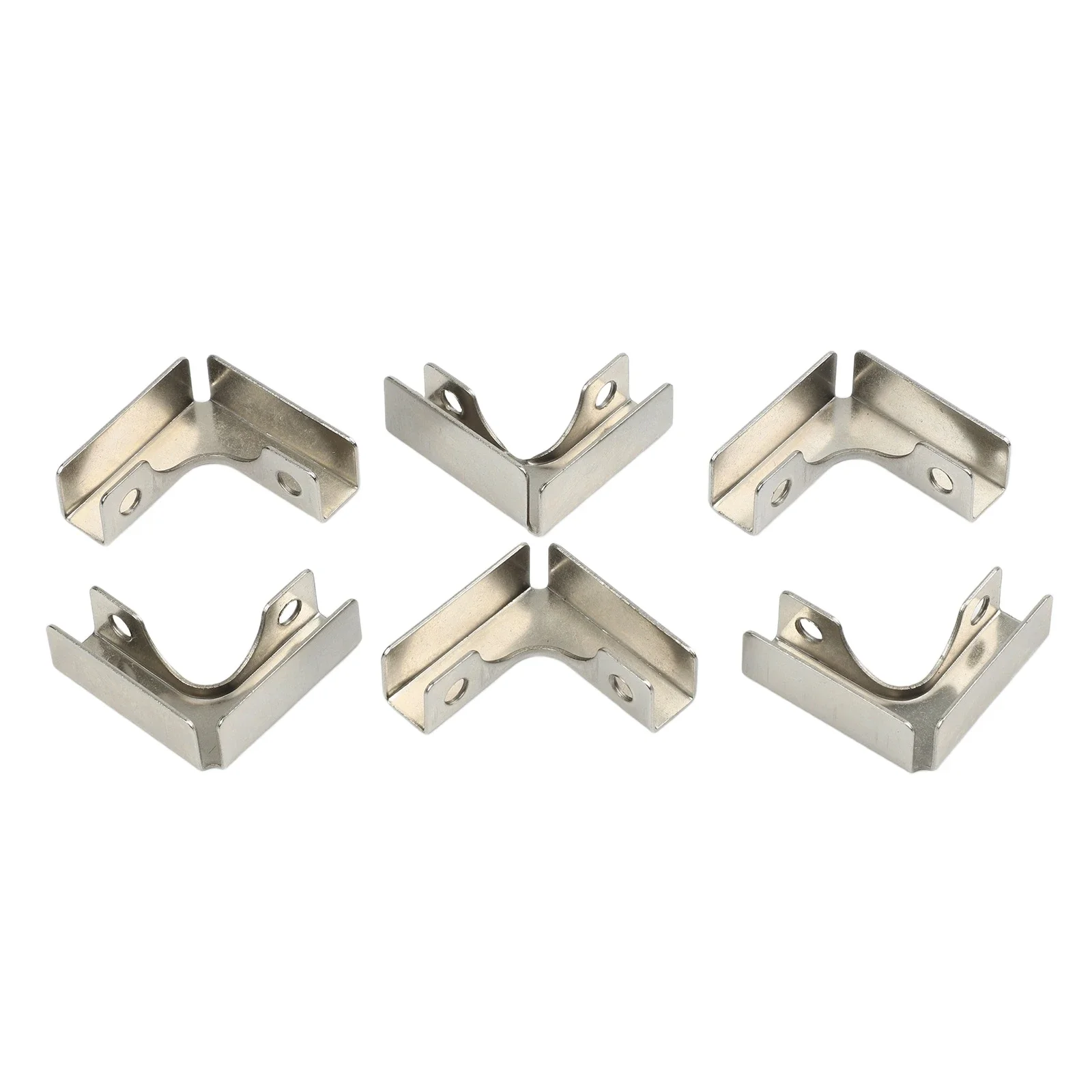 Aquarium Fixings Carbon Steel Bracket Nickel-Plated Finish Non-Slip Hole Filler Supports 10-12mm Glass Supports 6-10mm Glass