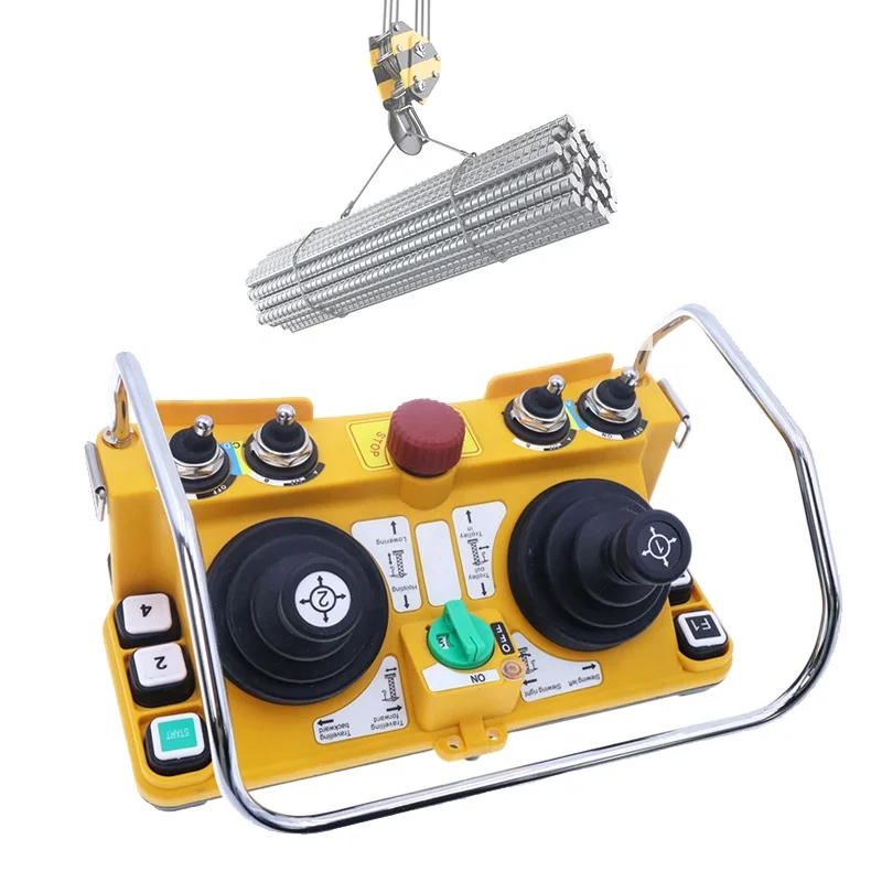 F24-60 Factory wholesale IP65 waterproof joystick industrial wireless tower crane remote control smart radio remote controller