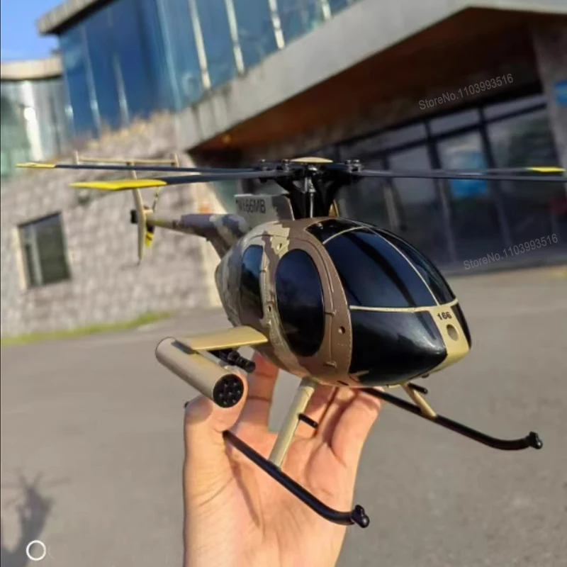 Helicopter Rc Era New 1:28 C189 Bird Rc Tusk Md500 6-Axis Gyro Simulation Dual Brushless Simulation Model Christmas Toys Gifts