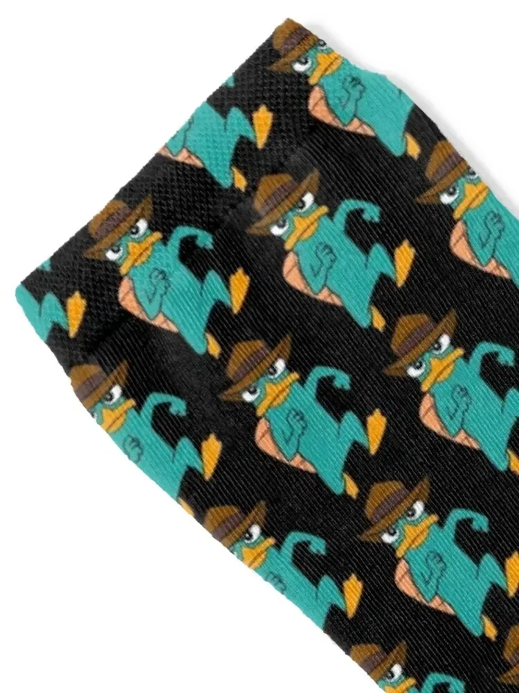 Agent Pperry the platypus Socks winter Christmas cotton luxe Boy Child Socks Women's