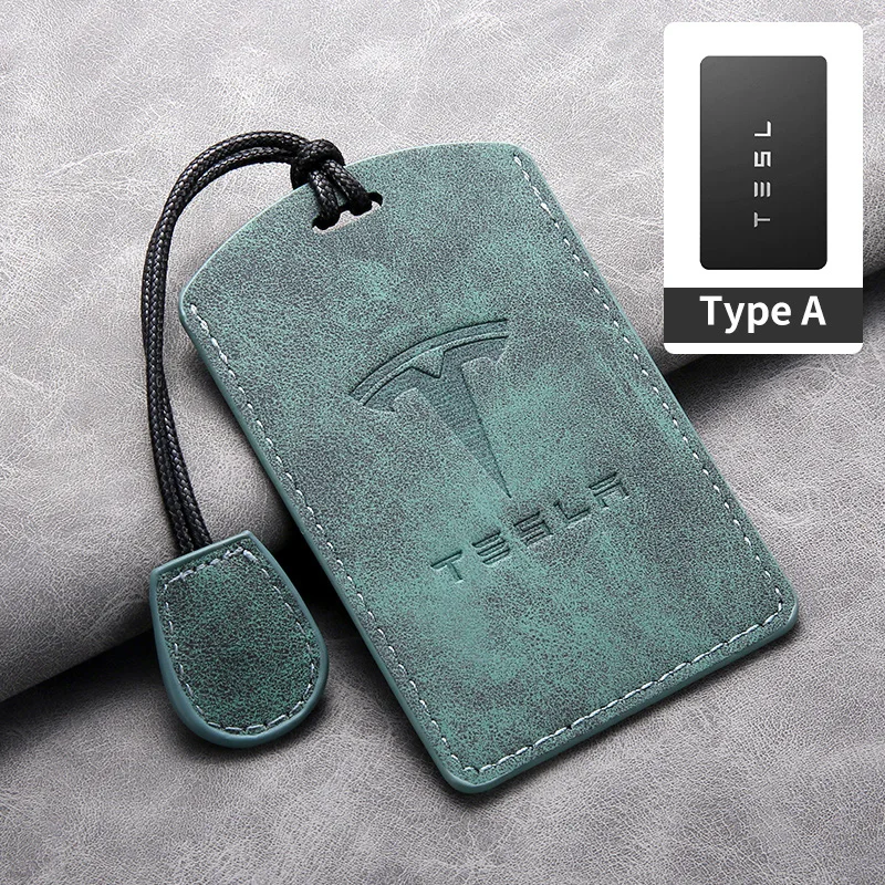 Car Smart Remote Key Card Cover Case Key Bag Shell Holder Protection For Tesla Model 3 Model Y 2020 Keychain Styling Accessories