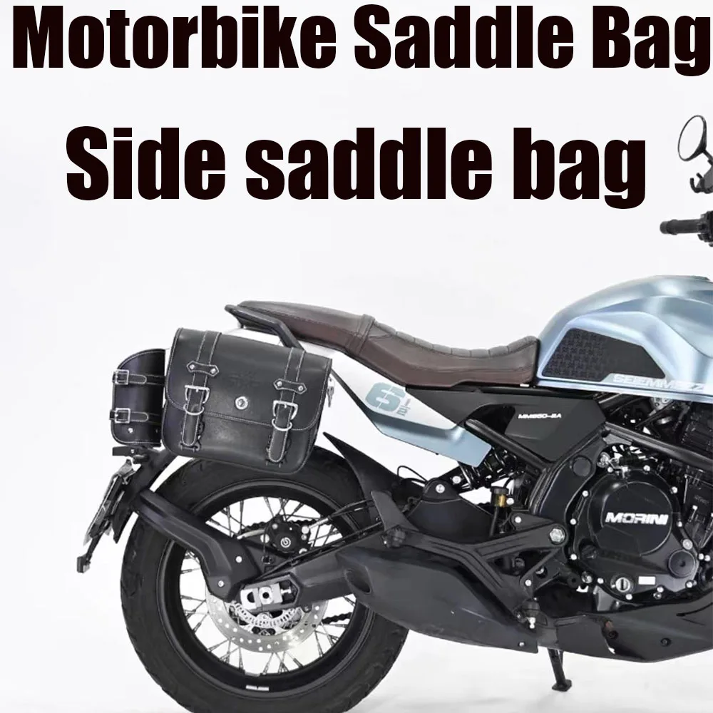 

For Moto Morini Seiemmezzo SCR MotoMorini SeiemmezzoSCR Motorcycles Accessories Bag Side Bag Saddle Bag For Motorbike Saddle Bag