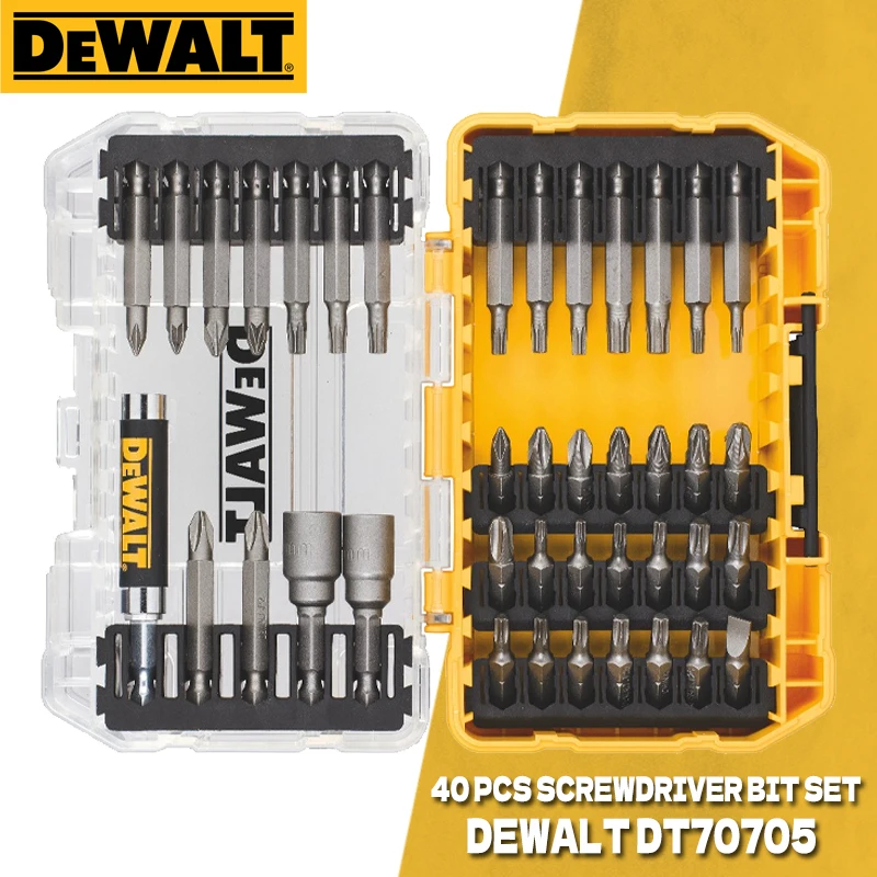 Juego de brocas DEWALT DW1361 DT70705 DT70734, accesorios para herramientas eléctricas DT70748 DT70730 DT70702 DT70739 DWACS65 DWANGFT100SET DW2166