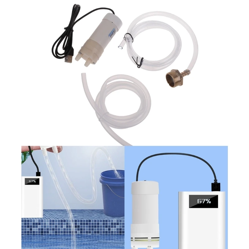 2024 New USB Mini Water Pump 4L/min Self-priming Pump Low Power Consumption Water Pump for Fish  Water Dispenser