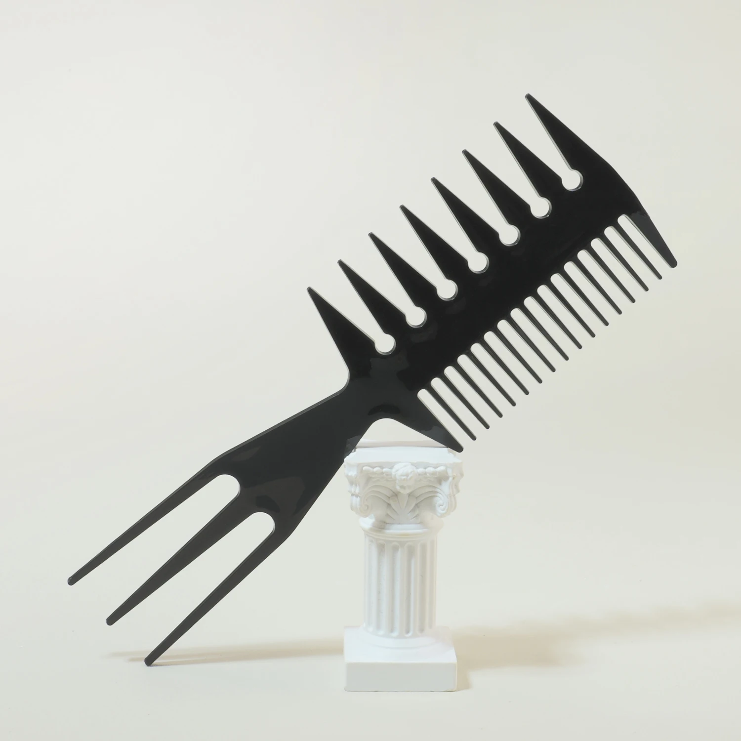 Image 4: 1 peigne de style classique, peigne à insérer, brosse double face, peigne
