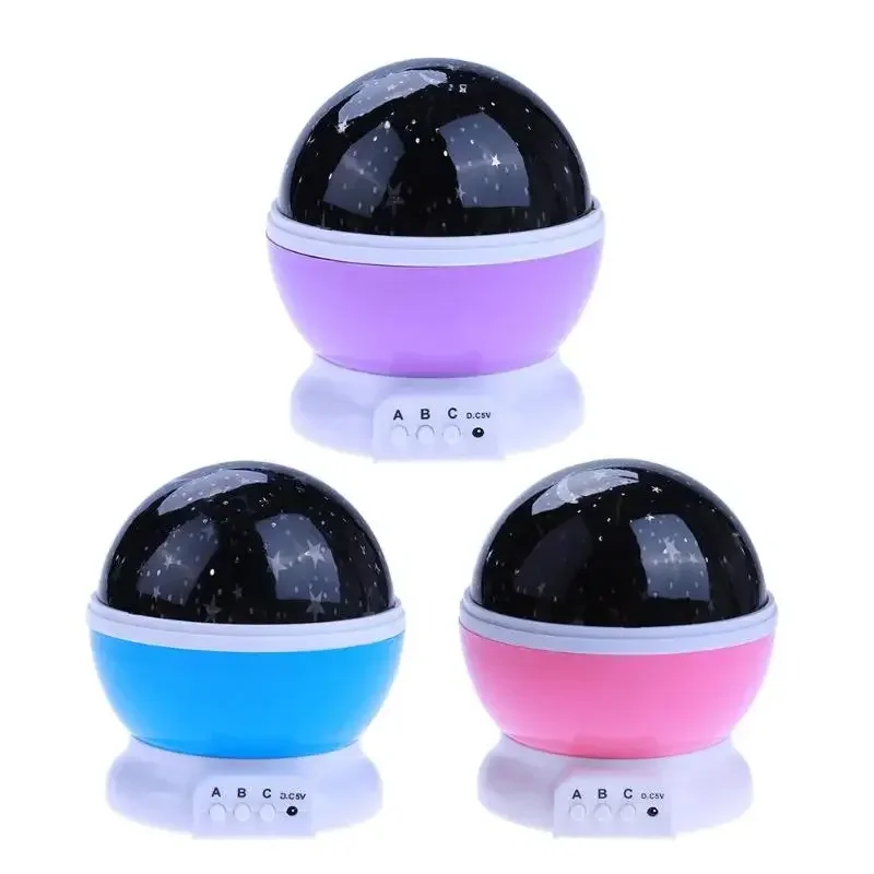 الدورية العارض النجوم ليلة ضوء لعب الاطفال نجوم السماء LED أضواء القمر بطارية لعبة USB غرفة نوم الأطفال الإسقاط ليلة اللعب