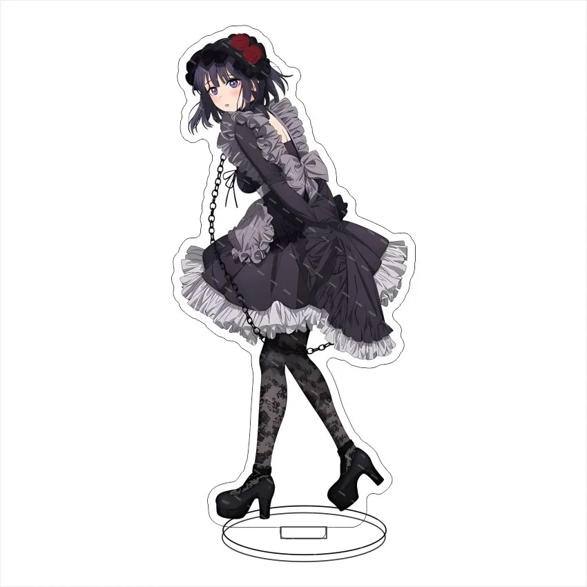 Zdjęcie 5: 16CM Anime Akrylowy Stojak My Dress-Up Darling Kitagawa Marin Inui Sajuna Inui Shinju Figurki Ozdobne Wykwintne Prezenty