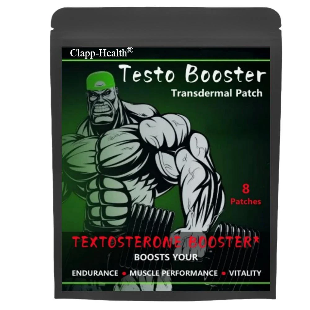 Testo Booster For Fast Muscle Building Extreme Testosterone Anabolic, Transdermal Patches. Patches Made In Usa