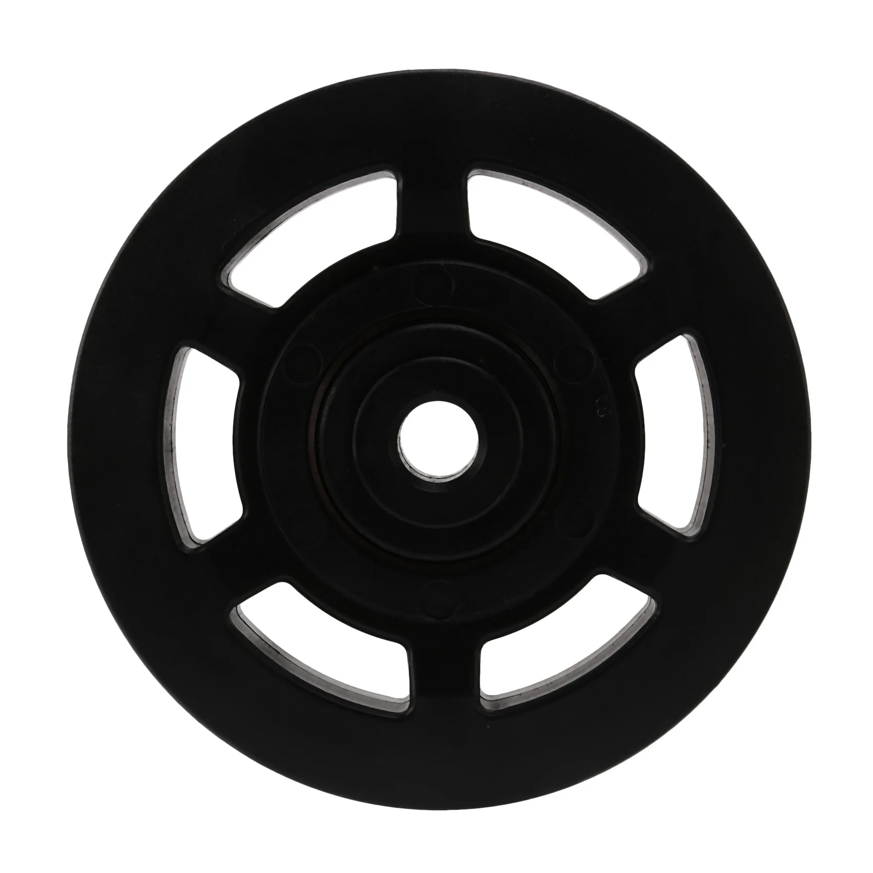 95mm Black Bearing Pulley Wheel Cable Gym Equipment Part Wearproof