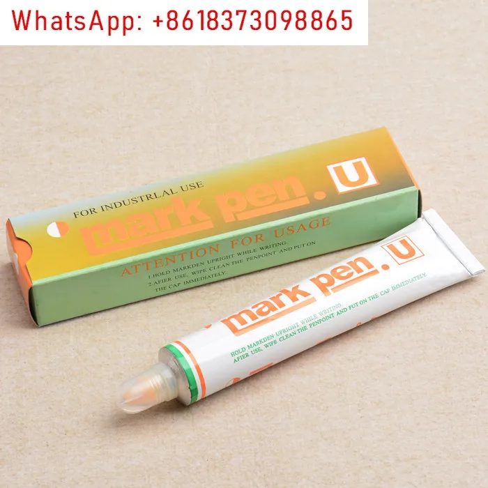 5Pcs Textile Printing and Dyeing Label Pen Anti-Dyeing  Bleaching Resistant Toothpaste  Butter