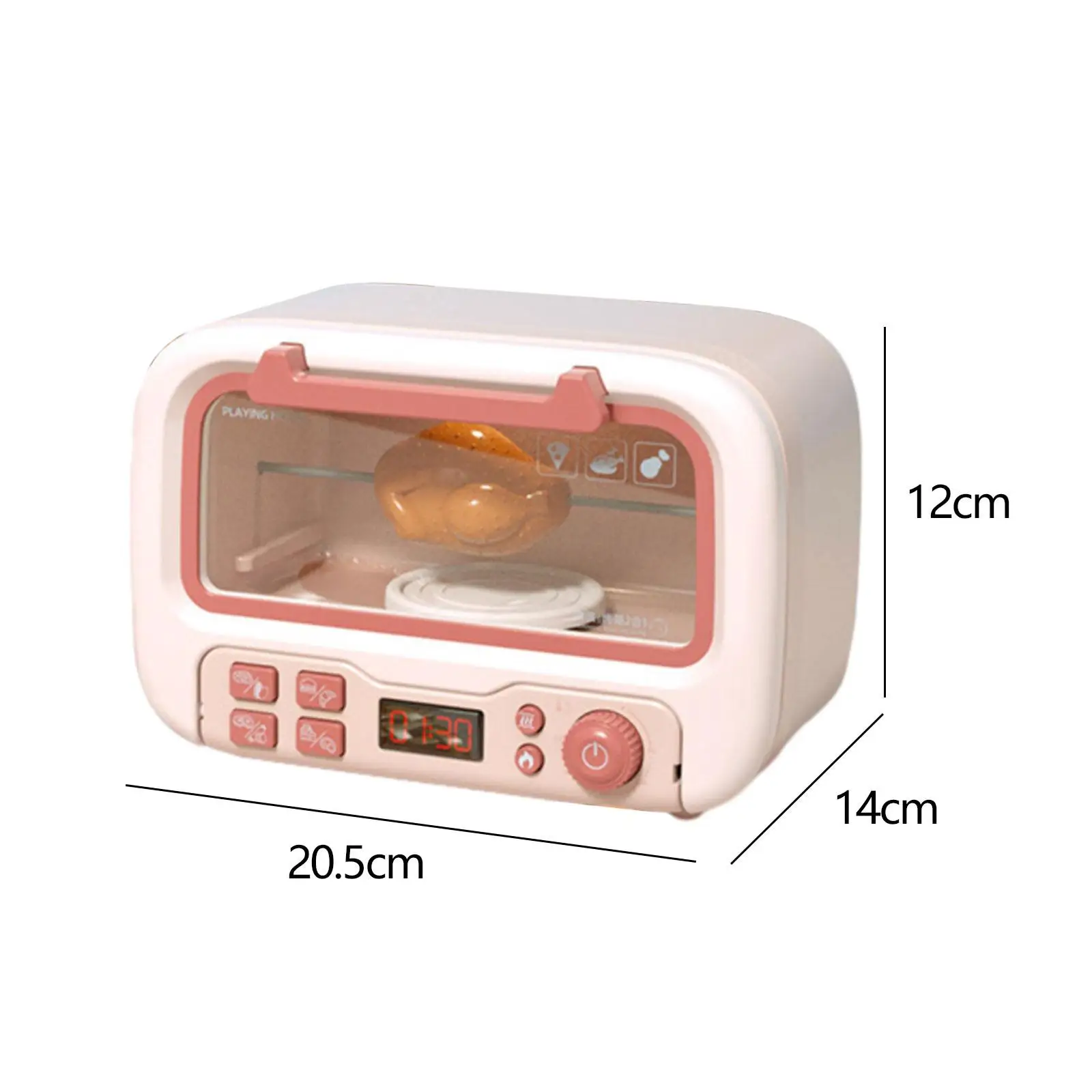 Kids Microwave Play Pretend Toys Realistic Toy Kitchen Appliances and Food Accessories for 3-8 Year Old Toddlers Kids Microwave Play Pretend Toys Realistic Toy Kitchen Appliances and Food Accessories for 3-8 Year Old Toddlers