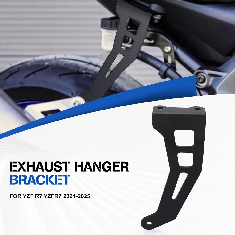 

YZF-R7 2022 2023 2024 2025 Motorcycle Aluminium Exhaust Holder Hanger Bracket Muffler Support For Yamaha YZF R7 YZFR7 2021