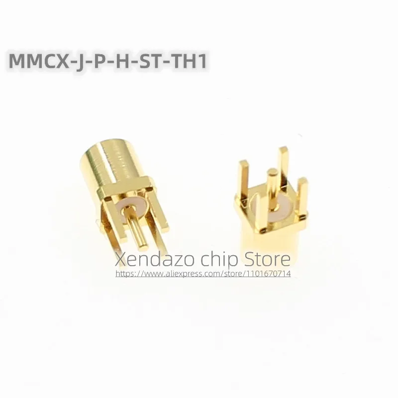 

5 шт./лот MMCX-J-P-H-ST-TH1 контурная упаковка, оригинальный RF/коаксиальный разъем, позолоченная розетка