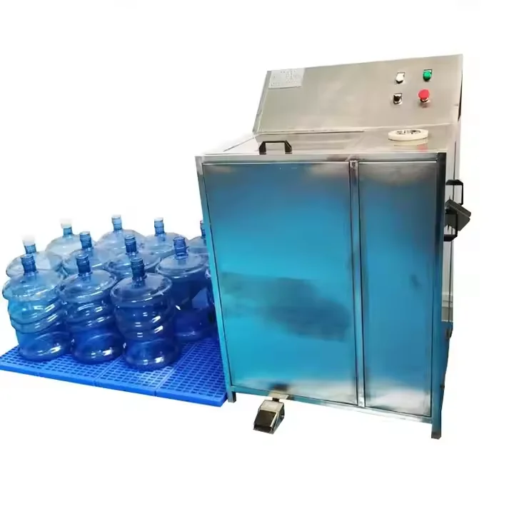 2025 Hot Sell Cap Remove Brusher 2bottles Stainless Steel 304 5 Gallon Bottle Brush Bottle Washing Machine For Washing To Barrel