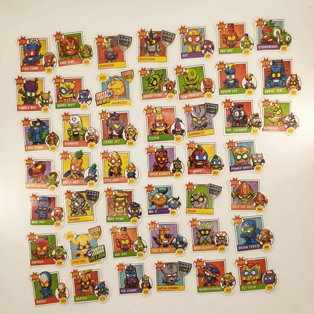 Super Zings Characters Stickers for Kids Playing Toy Cartoon Superzings Pegatinas for Party Decoration Anime Cute Stickers