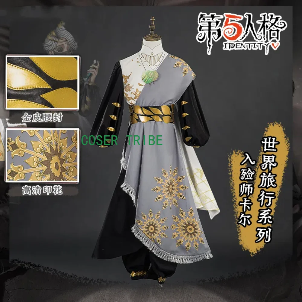 COSER TRIBE Identity V Aesop Carl Undertaker Cosplay Costume Cos Game Anime Party Uniform Hallowen Play Role Clothes Clothing