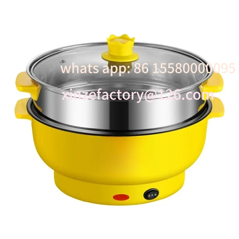 Geeignet für 220-V-Elektroherd, Mini-Topf für Wohnheim, Heimgebrauch, mit Braten, Dämpfen