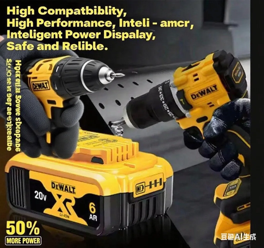 

Оригинальная литиевая батарея DeWalt 20 В, макс. 6,0 Ач — идеально подходит для аккумуляторных электроинструментов DeWalt 20 В