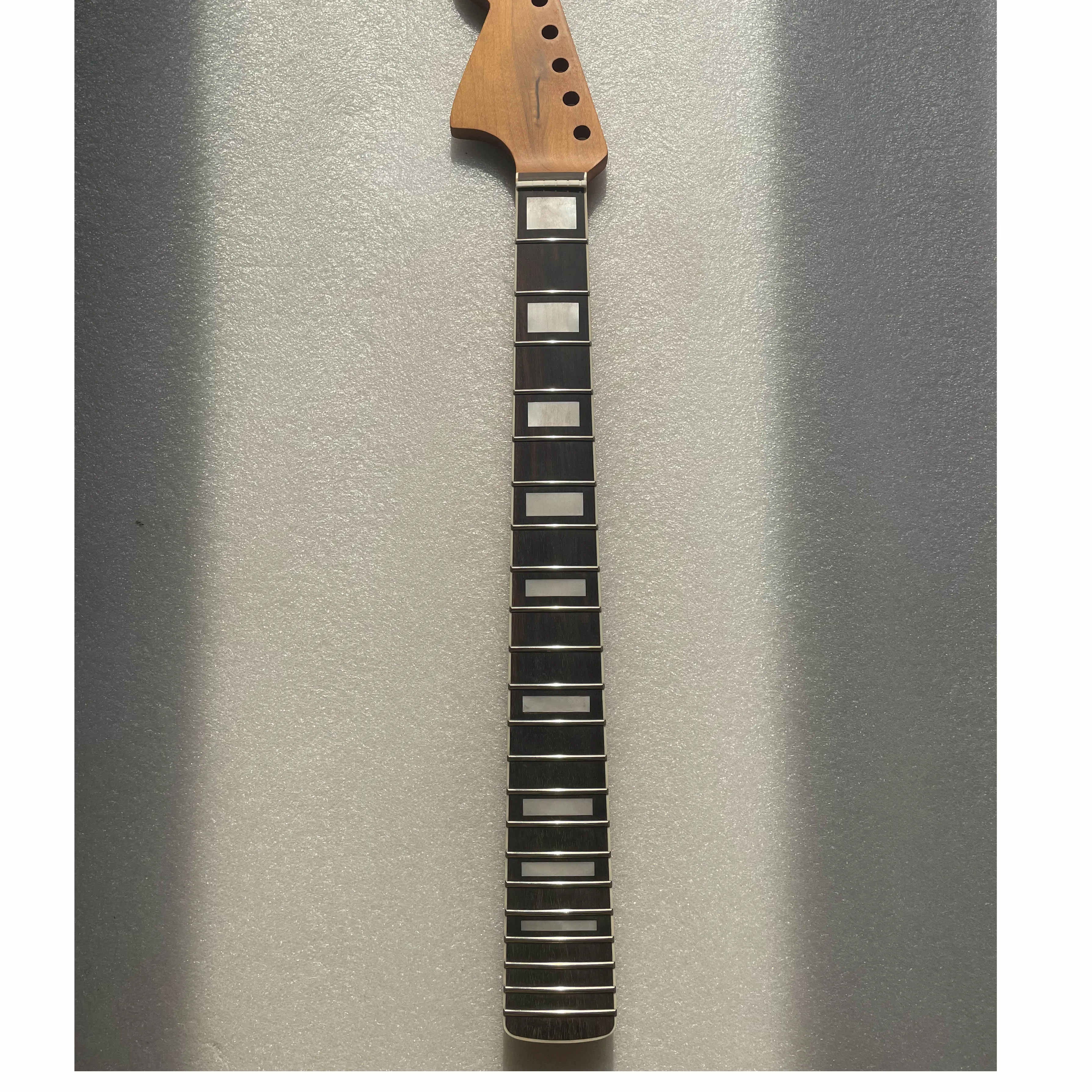 Roast Maple Guitar Neck, 22 Fret, 24 inch, Short Scale, Inlay Rosewood Fretboard, Roasted Maple Fingerboard, High Quality