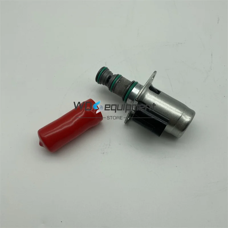 Conjunto de válvulas solenoides hidráulicas de 24 V AT303799, conector cuadrado y conector redondo para cargadora John Deere E210LC 300D E360LC 444J 544J 605K
